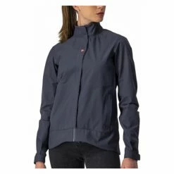 Veste Femme Castelli Commuter Reflex Bleu Foncé