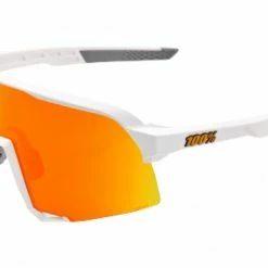 Lunettes 100% Soft Tact Blanc / Miroir Hiper Rouge