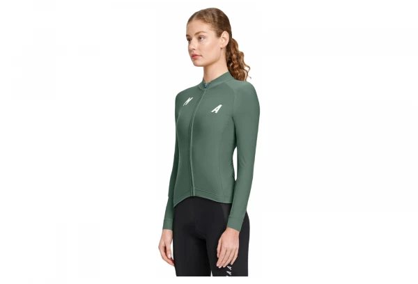 MAAP Maillot Manches Longues Femme Training Sage Vert