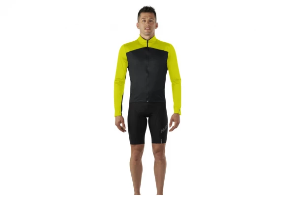 Maillot Manches Longues Mavic Cosmic Thermo Noir / Jaune
