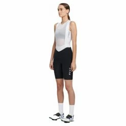 Cuissard Court Femme MAAP Team Bib Evo Noir /Blanc Vert / Blanc