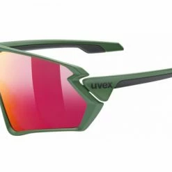 Lunettes UVEX Sportstyle 231 Vert / Rouge