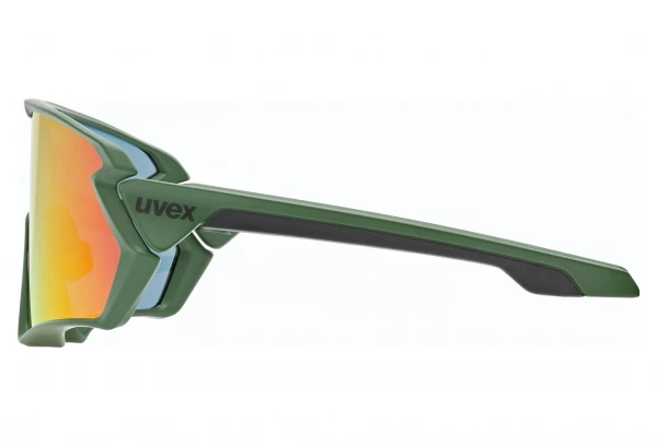 Lunettes UVEX Sportstyle 231 Vert / Rouge – Image 3