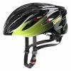 Casque UVEX Boss Race Noir / Jaune Fluo