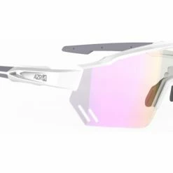 Lunettes AZR KROMIC RACE RX Blanc/Ecran Photochromique Rose Noir / Rouge