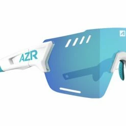 Coffret AZR ASPIN RX Blanc/Ecran Turquoise + Ecran Incolore Noir / Gris