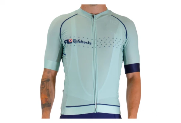 Maillot Manches Courtes Rafa'l Glitter Vert / Marine