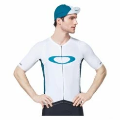 Maillot Manches Courtes Oakley ICON 2.0 Blanc