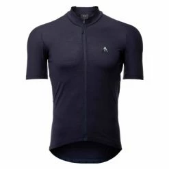 Maillot 7Mesh Ashlu Merino Eclipse Bleu