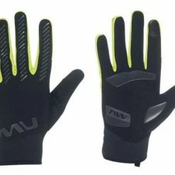 Gants Northwave Active Gel Noir Jaune Fluo
