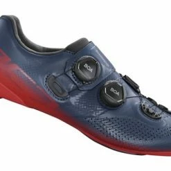 Paire De Chaussures Route Shimano RC702 Bleu/Rouge Bleu / Rouge