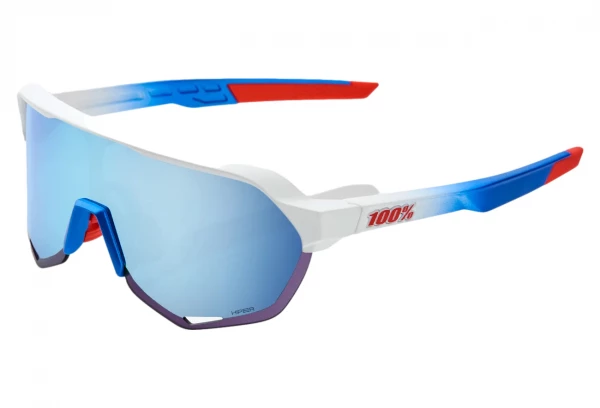 Lunettes 100% S2 Marron Mat / Argent Miroir Hiper Violet / Bleu â Image 2