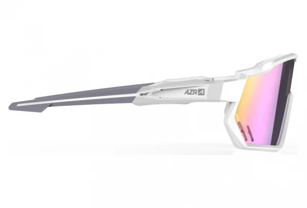 Lunettes Azr Pro Race RX Blanc / Ecran Rose Blanc / Rose – Image 3