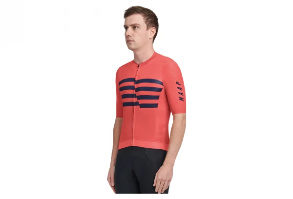 Maillot Manches Courtes Maap Emblem Pro Hex Guava / Rose