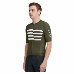 Maillot Manches Courtes Maap Emblem Pro Hex Olive / Vert