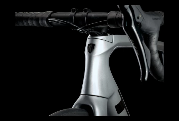 Vélo De Route Trek Emonda SL 5 Disc Shimano 105 11V Lithium Quicksilver/Brushed Chrome 2022 – Image 10