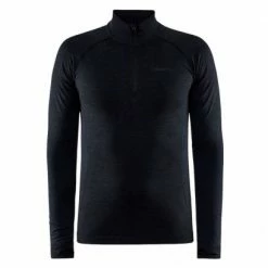 Maillot Demi Zip Craft Core Dry Active Comfort Noir