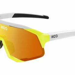 Lunettes KOO Demos Energy Édition Limitée Jaune Fluo Blanc / Orange