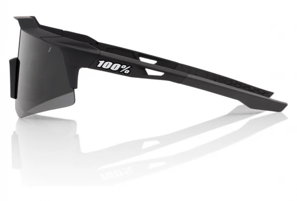 Lunettes 100% Speedcraft XS Noir / Smoke Lens Noir / Gris – Image 3