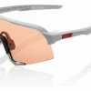 Lunettes 100% S3 Gris / Miroir Hipper Coral Noir / Or