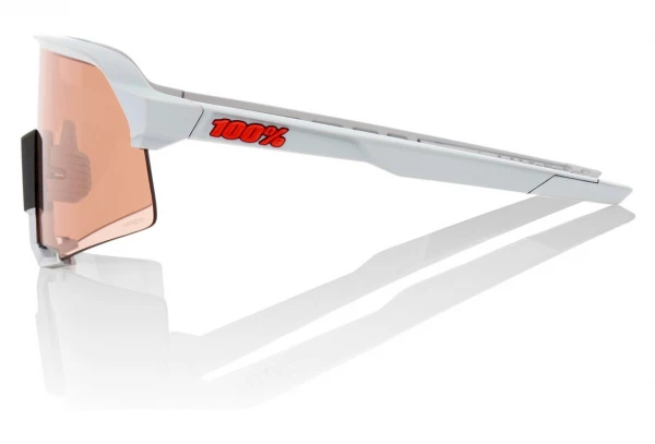 Lunettes 100% S3 Gris / Miroir Hipper Coral Noir / Or â Image 3