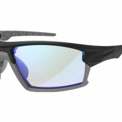 Lunettes Demetz Mud Noir Mat / Rafale Jaune Noir / Jaune