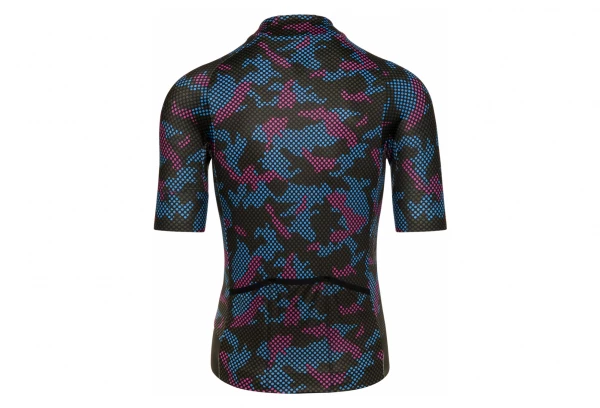 Maillot Manches Courtes Bioracer Epic Camo21 Avec Manchettes Bleu / Multi – Image 2