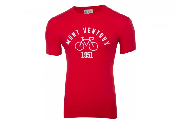 T-Shirt Manches Courtes LeBram & Sport D'Epoque Mont Ventoux Cherry Tomatoe / Rouge – Image 2