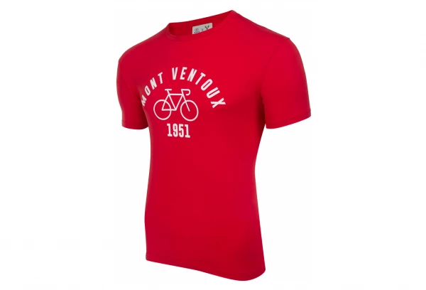 T-Shirt Manches Courtes LeBram & Sport D'Epoque Mont Ventoux Cherry Tomatoe / Rouge – Image 5