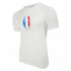 T-Shirt Manches Courtes LeBram & Sport D'Epoque Poupou Marshmallow / Blanc