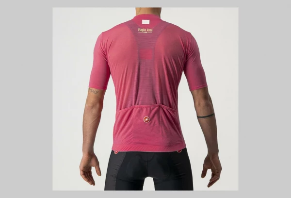 Maillot Manches Courtes Castelli Maglia Rosa 90 Anni Rose – Image 2