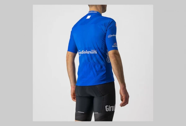 Maillot Manches Courtes Castelli Giro 104 Competizione Bleu – Image 2