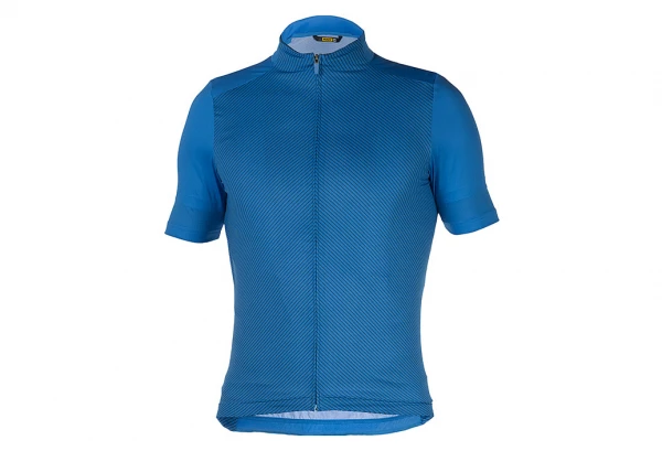 Maillot Manches Courtes Mavic Cosmic Pro Graphic Bleu