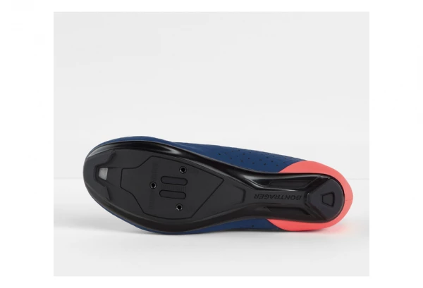 Chaussures Bontrager Circuit Nautical Navy / Radioactive Coral / Bleu / Rose – Image 3