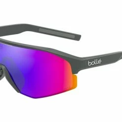 Lunettes Bollé Lightshifter XL Titane Mat Blanc / Miroir