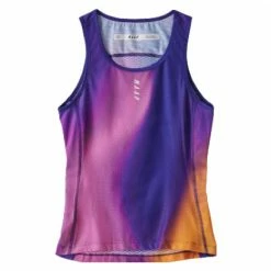 Sous-Maillot Sans-Manches Femme Maap Flow Team Base Layer Light Coral / Bleu