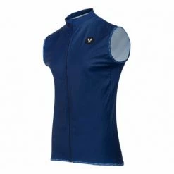 LeBram Veste Sans Manches Le Bram Allos Bleu Coupe Ajustée