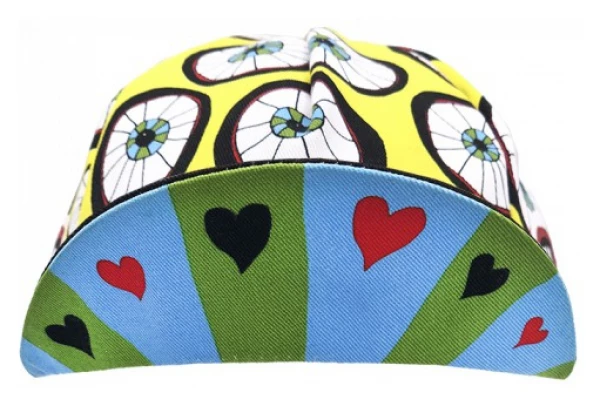 Casquette Cinelli Eyes 4 U Jaune / Noir – Image 2