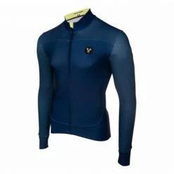 Maillot Manches Longues LeBram Soulor Bleu Coupe Ajustée
