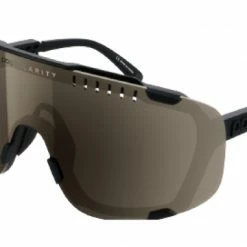 Lunettes Poc Devour / Uranium Black-Brown / Silver Mirror / Noir Noir / Miroir