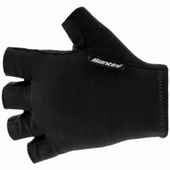 Gants Courts Santini Cubo Noir