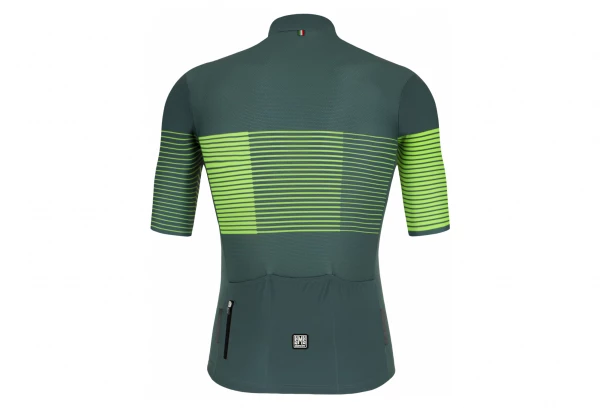 Maillot Manches Courtes Santini Tono Freccia Vert – Image 2