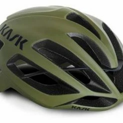 Casque Kask Protone 2021 WG11 Olive Noir / Rouge