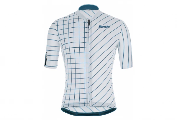 Maillot Manches Courtes Santini Sleek Dinamo Gris