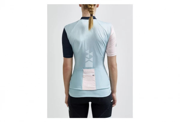 Maillot Femme Craft ADV HMC OffRoad Bleu Rose – Image 3