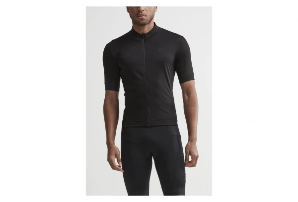 Maillot Manches Courtes Craft Essence Noir Homme – Image 2