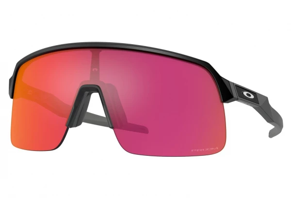 Lunettes Oakley Sutro Lite Sweep Matte Carbon / Prizm Trail Torch / Ref. OO9465-0239 Noir / Rose â Image 4
