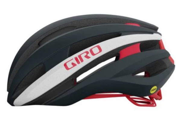 Casque Route Giro Synthe Mips II Portaro / Gris / Blanc Noir / Rouge – Image 2
