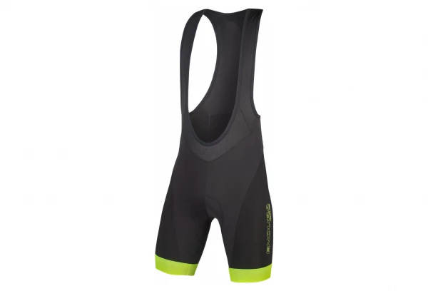 Cuissard à Bretelles Endura FS260-Pro Jaune Néon Noir / Jaune