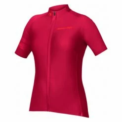 Maillot Manches Courtes Endura Pro SL II Lie-de-vin Femme